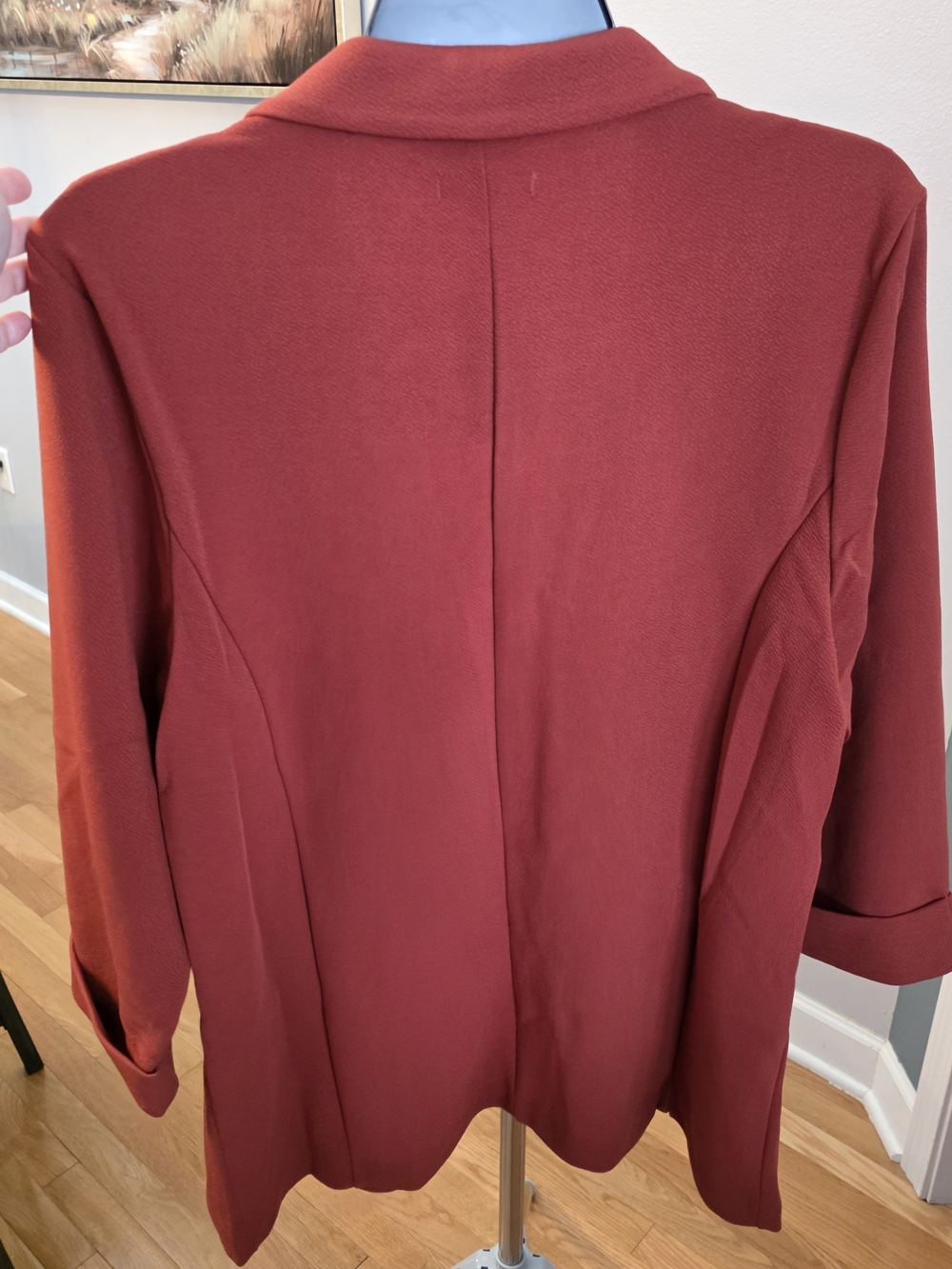 Maurices Open-Front Blazer in Rust - Picture 10 of 10